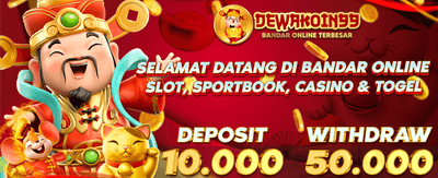 Bonus Selamat Datang 100%